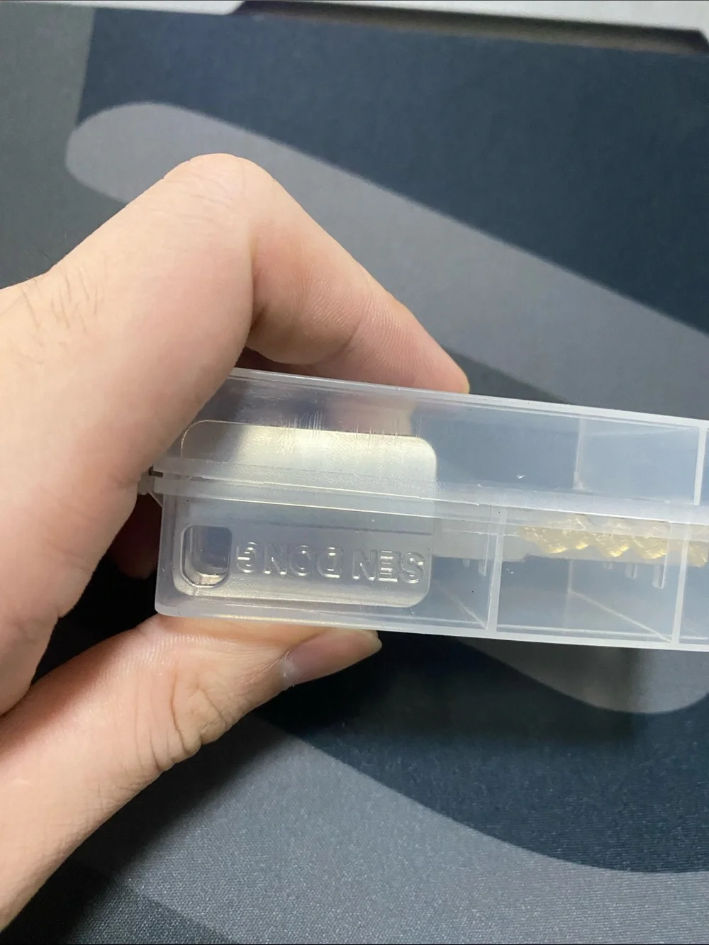 Silver Precision Metal Pins with Clear Storage Case - Ideal for Electronics